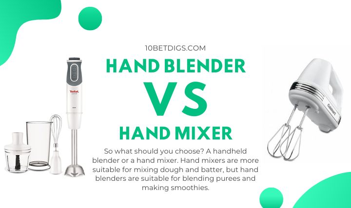 hand blender vs hand mixer